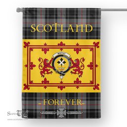 Scotstee Tartan House Flag Moffat Tartan Garden Flag - The Lion Rampant Scotland, Tartan Garden Flag, Tartan House Flag, Tartan Flag, Crest Garden Flag, Garden Flag, Ireland Garden Flag, Family Crest, Custom Flag, Custom Garden Flag, Ireland Custom Flag, Clan Tartan Flags