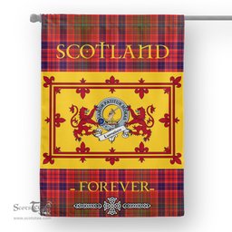 Scotstee Tartan House Flag Lumsden Clan Badge Tartan Garden Flag - The Lion Rampant Scotland, Tartan Garden Flag, Tartan House Flag, Tartan Flag, Crest Garden Flag, Garden Flag, Ireland Garden Flag, Family Crest, Custom Flag, Custom Garden Flag, Ireland Custom Flag, Clan Tartan Flags