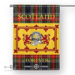 Scotstee Tartan House Flag Stewart High Stewards Clan Badge Tartan Garden Flag - The Lion Rampant Scotland, Tartan Garden Flag, Tartan House Flag, Tartan Flag, Crest Garden Flag, Garden Flag, Ireland Garden Flag, Family Crest, Custom Flag, Custom Garden Flag, Ireland Custom Flag, Clan Tartan Flags