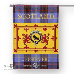 Scotstee Tartan House Flag Rutherford Tartan Garden Flag - The Lion Rampant Scotland, Tartan Garden Flag, Tartan House Flag, Tartan Flag, Crest Garden Flag, Garden Flag, Ireland Garden Flag, Family Crest, Custom Flag, Custom Garden Flag, Ireland Custom Flag, Clan Tartan Flags