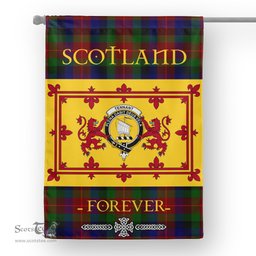 Scotstee Tartan House Flag Tennant Tartan Garden Flag - The Lion Rampant Scotland, Tartan Garden Flag, Tartan House Flag, Tartan Flag, Crest Garden Flag, Garden Flag, Ireland Garden Flag, Family Crest, Custom Flag, Custom Garden Flag, Ireland Custom Flag, Clan Tartan Flags
