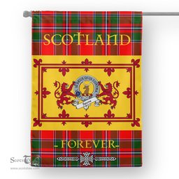 Scotstee Tartan House Flag Spens Clan Badge Tartan Garden Flag - The Lion Rampant Scotland, Tartan Garden Flag, Tartan House Flag, Tartan Flag, Crest Garden Flag, Garden Flag, Ireland Garden Flag, Family Crest, Custom Flag, Custom Garden Flag, Ireland Custom Flag, Clan Tartan Flags