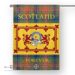 Scotstee Tartan House Flag Wilson Clan Badge Tartan Garden Flag - The Lion Rampant Scotland, Tartan Garden Flag, Tartan House Flag, Tartan Flag, Crest Garden Flag, Garden Flag, Ireland Garden Flag, Family Crest, Custom Flag, Custom Garden Flag, Ireland Custom Flag, Clan Tartan Flags