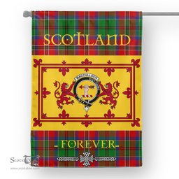 Scotstee Tartan House Flag MacCulloch Tartan Garden Flag - The Lion Rampant Scotland, Tartan Garden Flag, Tartan House Flag, Tartan Flag, Crest Garden Flag, Garden Flag, Ireland Garden Flag, Family Crest, Custom Flag, Custom Garden Flag, Ireland Custom Flag, Clan Tartan Flags