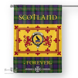 Scotstee Tartan House Flag MacDonell of Glengarry Tartan Garden Flag - The Lion Rampant Scotland, Tartan Garden Flag, Tartan House Flag, Tartan Flag, Crest Garden Flag, Garden Flag, Ireland Garden Flag, Family Crest, Custom Flag, Custom Garden Flag, Ireland Custom Flag, Clan Tartan Flags
