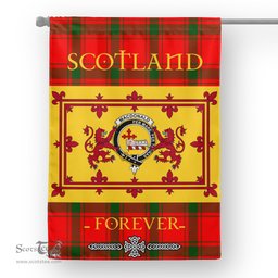 Scotstee Tartan House Flag MacDonald of Sleat Tartan Garden Flag - The Lion Rampant Scotland, Tartan Garden Flag, Tartan House Flag, Tartan Flag, Crest Garden Flag, Garden Flag, Ireland Garden Flag, Family Crest, Custom Flag, Custom Garden Flag, Ireland Custom Flag, Clan Tartan Flags