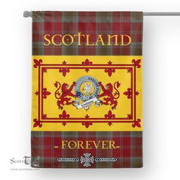 Scotstee Tartan House Flag Lindsay Clan Badge Tartan Garden Flag - The Lion Rampant Scotland, Tartan Garden Flag, Tartan House Flag, Tartan Flag, Crest Garden Flag, Garden Flag, Ireland Garden Flag, Family Crest, Custom Flag, Custom Garden Flag, Ireland Custom Flag, Clan Tartan Flags