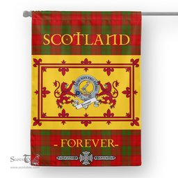 Scotstee Tartan House Flag Dewar Clan Badge Tartan Garden Flag - The Lion Rampant Scotland, Tartan Garden Flag, Tartan House Flag, Tartan Flag, Crest Garden Flag, Garden Flag, Ireland Garden Flag, Family Crest, Custom Flag, Custom Garden Flag, Ireland Custom Flag, Clan Tartan Flags