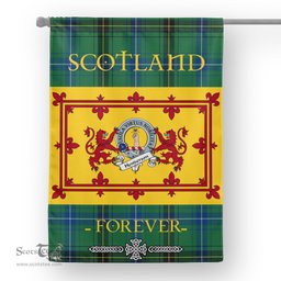Scotstee Tartan House Flag Henderson Clan Badge Tartan Garden Flag - The Lion Rampant Scotland, Tartan Garden Flag, Tartan House Flag, Tartan Flag, Crest Garden Flag, Garden Flag, Ireland Garden Flag, Family Crest, Custom Flag, Custom Garden Flag, Ireland Custom Flag, Clan Tartan Flags