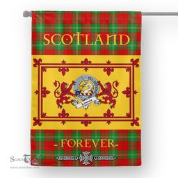 Scotstee Tartan House Flag Lennox Clan Badge Tartan Garden Flag - The Lion Rampant Scotland, Tartan Garden Flag, Tartan House Flag, Tartan Flag, Crest Garden Flag, Garden Flag, Ireland Garden Flag, Family Crest, Custom Flag, Custom Garden Flag, Ireland Custom Flag, Clan Tartan Flags
