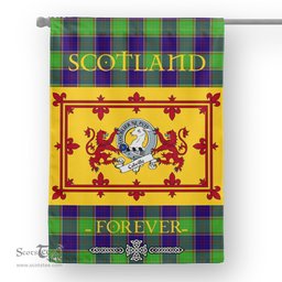 Scotstee Tartan House Flag Colville Clan Badge Tartan Garden Flag - The Lion Rampant Scotland, Tartan Garden Flag, Tartan House Flag, Tartan Flag, Crest Garden Flag, Garden Flag, Ireland Garden Flag, Family Crest, Custom Flag, Custom Garden Flag, Ireland Custom Flag, Clan Tartan Flags