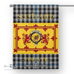 Scotstee Tartan House Flag Gladstone Tartan Garden Flag - The Lion Rampant Scotland, Tartan Garden Flag, Tartan House Flag, Tartan Flag, Crest Garden Flag, Garden Flag, Ireland Garden Flag, Family Crest, Custom Flag, Custom Garden Flag, Ireland Custom Flag, Clan Tartan Flags