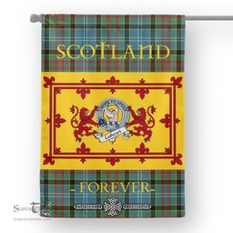 Scotstee Tartan House Flag Cathcart Clan Badge Tartan Garden Flag - The Lion Rampant Scotland, Tartan Garden Flag, Tartan House Flag, Tartan Flag, Crest Garden Flag, Garden Flag, Ireland Garden Flag, Family Crest, Custom Flag, Custom Garden Flag, Ireland Custom Flag, Clan Tartan Flags