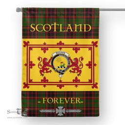 Scotstee Tartan House Flag Buchan Tartan Garden Flag - The Lion Rampant Scotland, Tartan Garden Flag, Tartan House Flag, Tartan Flag, Crest Garden Flag, Garden Flag, Ireland Garden Flag, Family Crest, Custom Flag, Custom Garden Flag, Ireland Custom Flag, Clan Tartan Flags