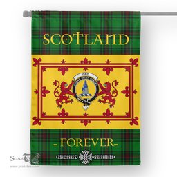 Scotstee Tartan House Flag Ged Tartan Garden Flag - The Lion Rampant Scotland, Tartan Garden Flag, Tartan House Flag, Tartan Flag, Crest Garden Flag, Garden Flag, Ireland Garden Flag, Family Crest, Custom Flag, Custom Garden Flag, Ireland Custom Flag, Clan Tartan Flags