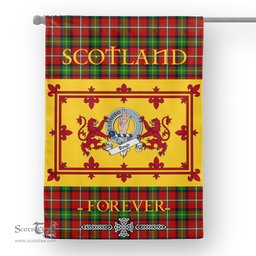 Scotstee Tartan House Flag Boyd Clan Badge Tartan Garden Flag - The Lion Rampant Scotland, Tartan Garden Flag, Tartan House Flag, Tartan Flag, Crest Garden Flag, Garden Flag, Ireland Garden Flag, Family Crest, Custom Flag, Custom Garden Flag, Ireland Custom Flag, Clan Tartan Flags
