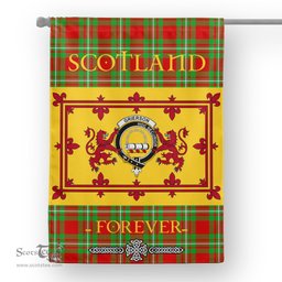 Scotstee Tartan House Flag Grierson Tartan Garden Flag - The Lion Rampant Scotland, Tartan Garden Flag, Tartan House Flag, Tartan Flag, Crest Garden Flag, Garden Flag, Ireland Garden Flag, Family Crest, Custom Flag, Custom Garden Flag, Ireland Custom Flag, Clan Tartan Flags