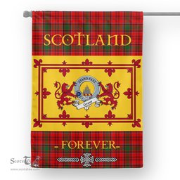 Scotstee Tartan House Flag Grant Clan Badge Tartan Garden Flag - The Lion Rampant Scotland, Tartan Garden Flag, Tartan House Flag, Tartan Flag, Crest Garden Flag, Garden Flag, Ireland Garden Flag, Family Crest, Custom Flag, Custom Garden Flag, Ireland Custom Flag, Clan Tartan Flags