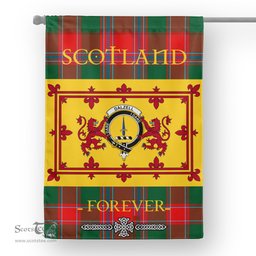 Scotstee Tartan House Flag Dalzell Tartan Garden Flag - The Lion Rampant Scotland, Tartan Garden Flag, Tartan House Flag, Tartan Flag, Crest Garden Flag, Garden Flag, Ireland Garden Flag, Family Crest, Custom Flag, Custom Garden Flag, Ireland Custom Flag, Clan Tartan Flags