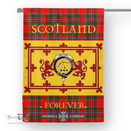 Scotstee Tartan House Flag Butter Tartan Garden Flag - The Lion Rampant Scotland, Tartan Garden Flag, Tartan House Flag, Tartan Flag, Crest Garden Flag, Garden Flag, Ireland Garden Flag, Family Crest, Custom Flag, Custom Garden Flag, Ireland Custom Flag, Clan Tartan Flags