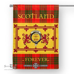 Scotstee Tartan House Flag Cameron Tartan Garden Flag - The Lion Rampant Scotland, Tartan Garden Flag, Tartan House Flag, Tartan Flag, Crest Garden Flag, Garden Flag, Ireland Garden Flag, Family Crest, Custom Flag, Custom Garden Flag, Ireland Custom Flag, Clan Tartan Flags