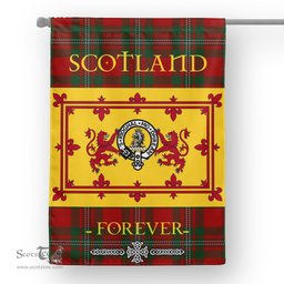 Scotstee Tartan House Flag Gregor Tartan Garden Flag - The Lion Rampant Scotland, Tartan Garden Flag, Tartan House Flag, Tartan Flag, Crest Garden Flag, Garden Flag, Ireland Garden Flag, Family Crest, Custom Flag, Custom Garden Flag, Ireland Custom Flag, Clan Tartan Flags