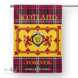 Scotstee Tartan House Flag Little Tartan Garden Flag - The Lion Rampant Scotland, Tartan Garden Flag, Tartan House Flag, Tartan Flag, Crest Garden Flag, Garden Flag, Ireland Garden Flag, Family Crest, Custom Flag, Custom Garden Flag, Ireland Custom Flag, Clan Tartan Flags