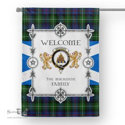 Scotstee Shop MacKenzie Modern Tartan Garden Flag - Tartan Flag Clan Badge Scottish Tartan House Flag, tartan garden flag, Tartan Flag, Crest Garden Flag, Garden Flag, Ireland Garden Flag, Family Crest, Custom Flag, Custom Garden Flag, Ireland Custom Flag, clan tartan flags