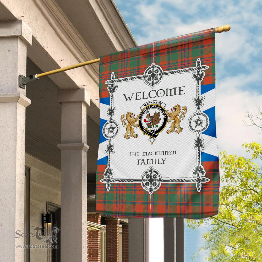 MacKinnon Ancient Tartan Garden Flag - Tartan Flag Clan Badge Scottish Tartan House Flag, Tartan Garden Flag, Tartan Flag, Crest Garden Flag, Garden Flag, Ireland Garden Flag, Family Crest, Custom Flag, Custom Garden Flag, Ireland Custom Flag, Clan Tartan Flags
