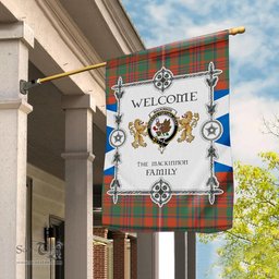 MacKinnon Ancient Tartan Garden Flag - Tartan Flag Clan Badge Scottish Tartan House Flag, Tartan Garden Flag, Tartan Flag, Crest Garden Flag, Garden Flag, Ireland Garden Flag, Family Crest, Custom Flag, Custom Garden Flag, Ireland Custom Flag, Clan Tartan Flags