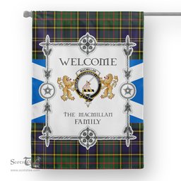 Scotstee Shop MacMillan Hunting Modern Tartan Garden Flag - Tartan Flag Clan Badge Scottish Tartan House Flag, tartan garden flag, Tartan Flag, Crest Garden Flag, Garden Flag, Ireland Garden Flag, Family Crest, Custom Flag, Custom Garden Flag, Ireland Custom Flag, clan tartan flags