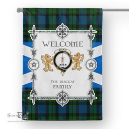 Scotstee Shop MacKay Modern Tartan Garden Flag - Tartan Flag Clan Badge Scottish Tartan House Flag, tartan garden flag, Tartan Flag, Crest Garden Flag, Garden Flag, Ireland Garden Flag, Family Crest, Custom Flag, Custom Garden Flag, Ireland Custom Flag, clan tartan flags