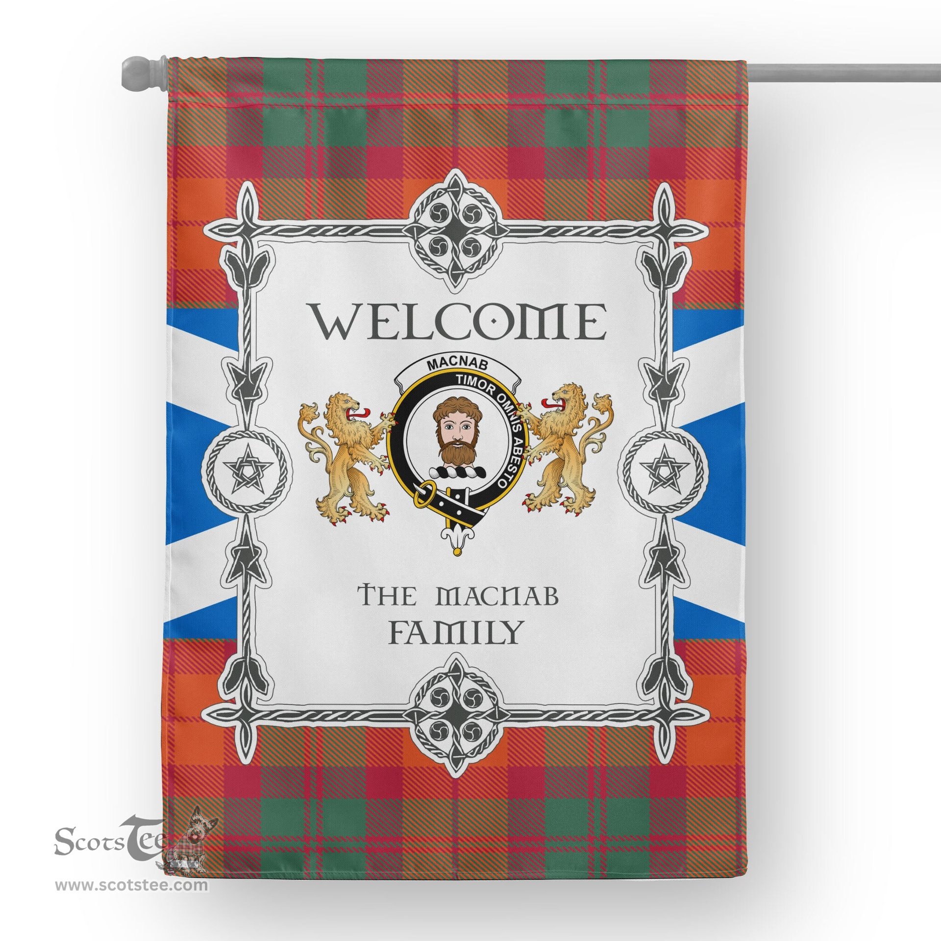 Scotstee Shop MacNab Tartan Garden Flag - Tartan Flag Clan Badge Scottish Tartan House Flag, tartan garden flag, Tartan Flag, Crest Garden Flag, Garden Flag, Ireland Garden Flag, Family Crest, Custom Flag, Custom Garden Flag, Ireland Custom Flag, clan tartan flags
