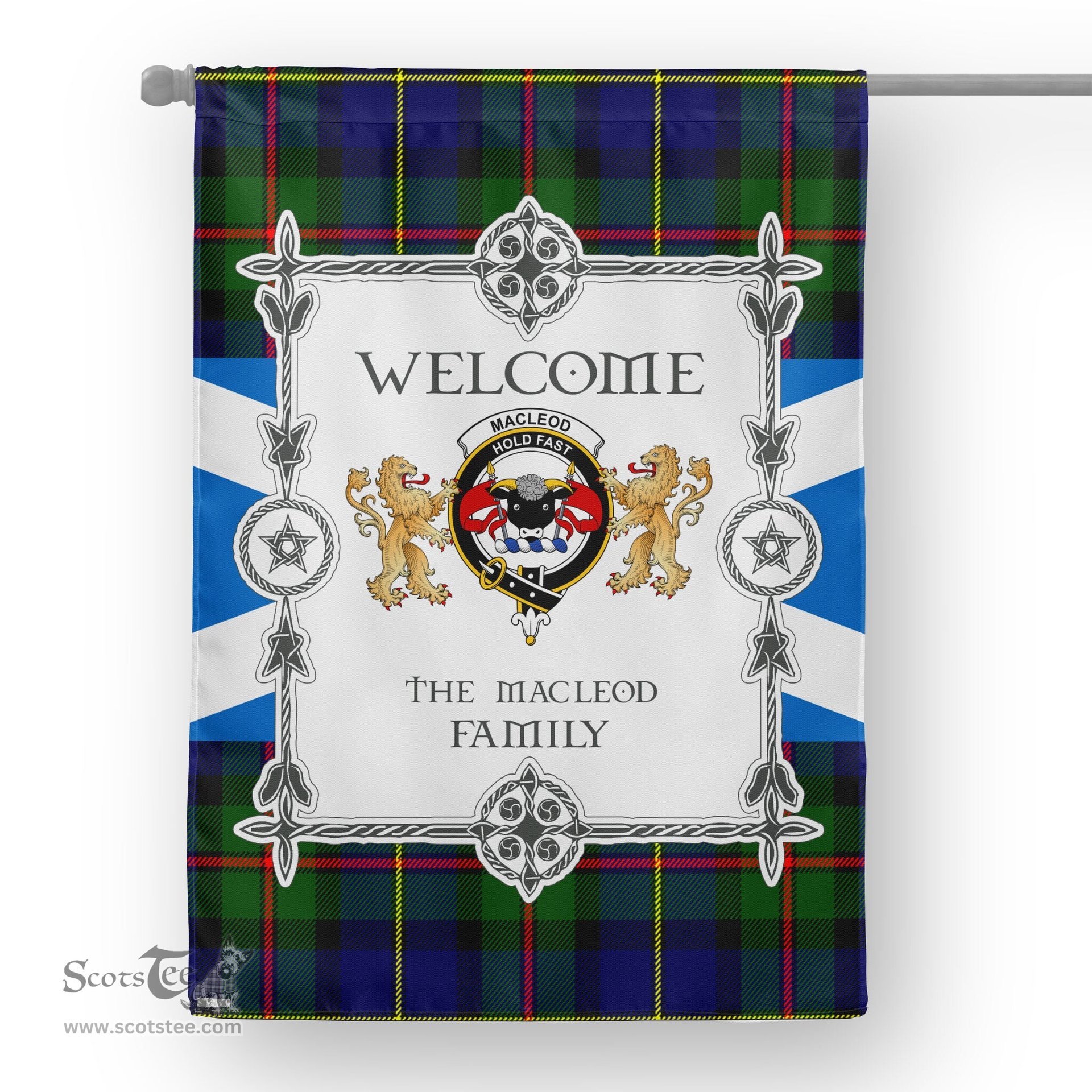 Scotstee Shop MacLeod Of Harris Modern Tartan Garden Flag - Tartan Flag Clan Badge Scottish Tartan House Flag, tartan garden flag, Tartan Flag, Crest Garden Flag, Garden Flag, Ireland Garden Flag, Family Crest, Custom Flag, Custom Garden Flag, Ireland Custom Flag, clan tartan flags
