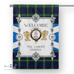 Lamont Modern Tartan Garden Flag - Tartan Flag Clan Badge Scottish Tartan House Flag, tartan garden flag, Tartan Flag, Crest Garden Flag, Garden Flag, Ireland Garden Flag, Family Crest, Custom Flag, Custom Garden Flag, Ireland Custom Flag, clan tartan flags