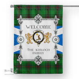 Kinloch Tartan Garden Flag - Tartan Flag Clan Badge Scottish Tartan House Flag, tartan garden flag, Tartan Flag, Crest Garden Flag, Garden Flag, Ireland Garden Flag, Family Crest, Custom Flag, Custom Garden Flag, Ireland Custom Flag, clan tartan flags