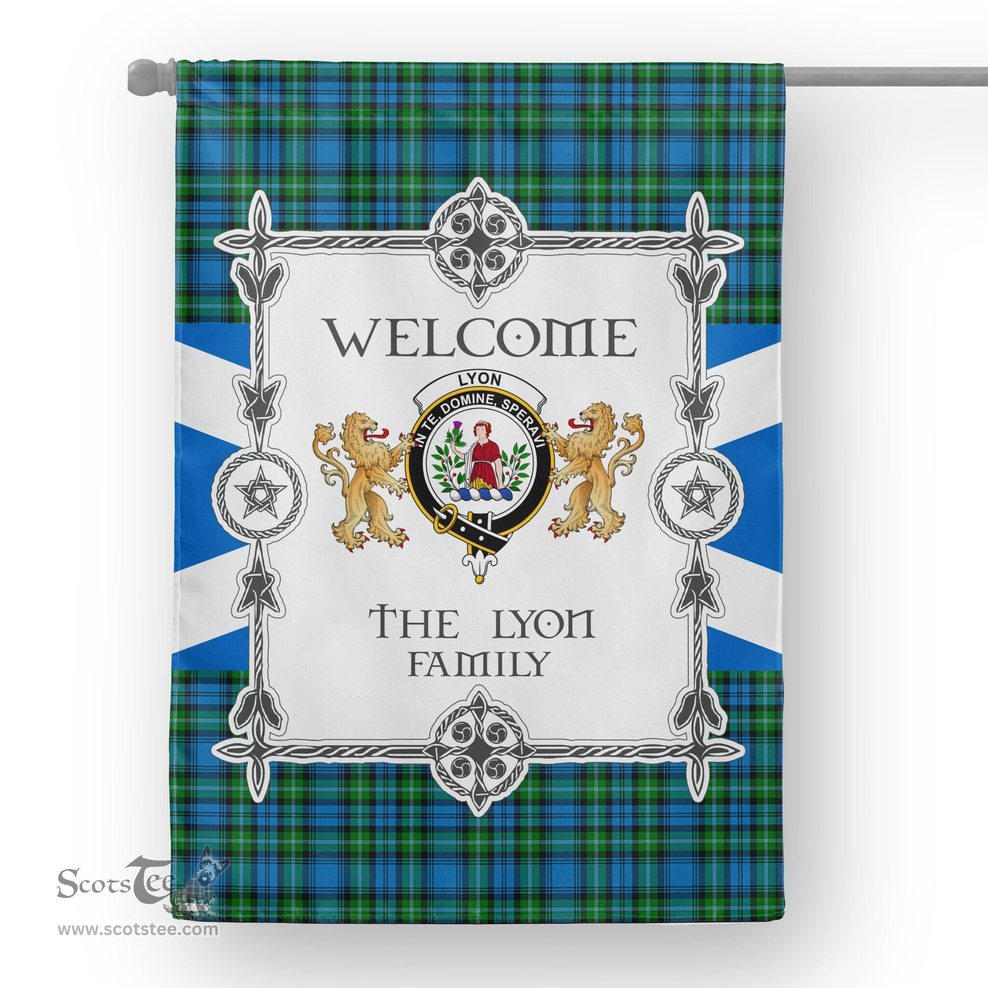 Lyon Flag Lyon Tartan Garden Flag - Tartan Flag Clan Badge Scottish Tartan House Flag, tartan garden flag, Tartan Flag, Crest Garden Flag, Garden Flag, Ireland Garden Flag, Family Crest, Custom Flag, Custom Garden Flag, Ireland Custom Flag, clan tartan flags