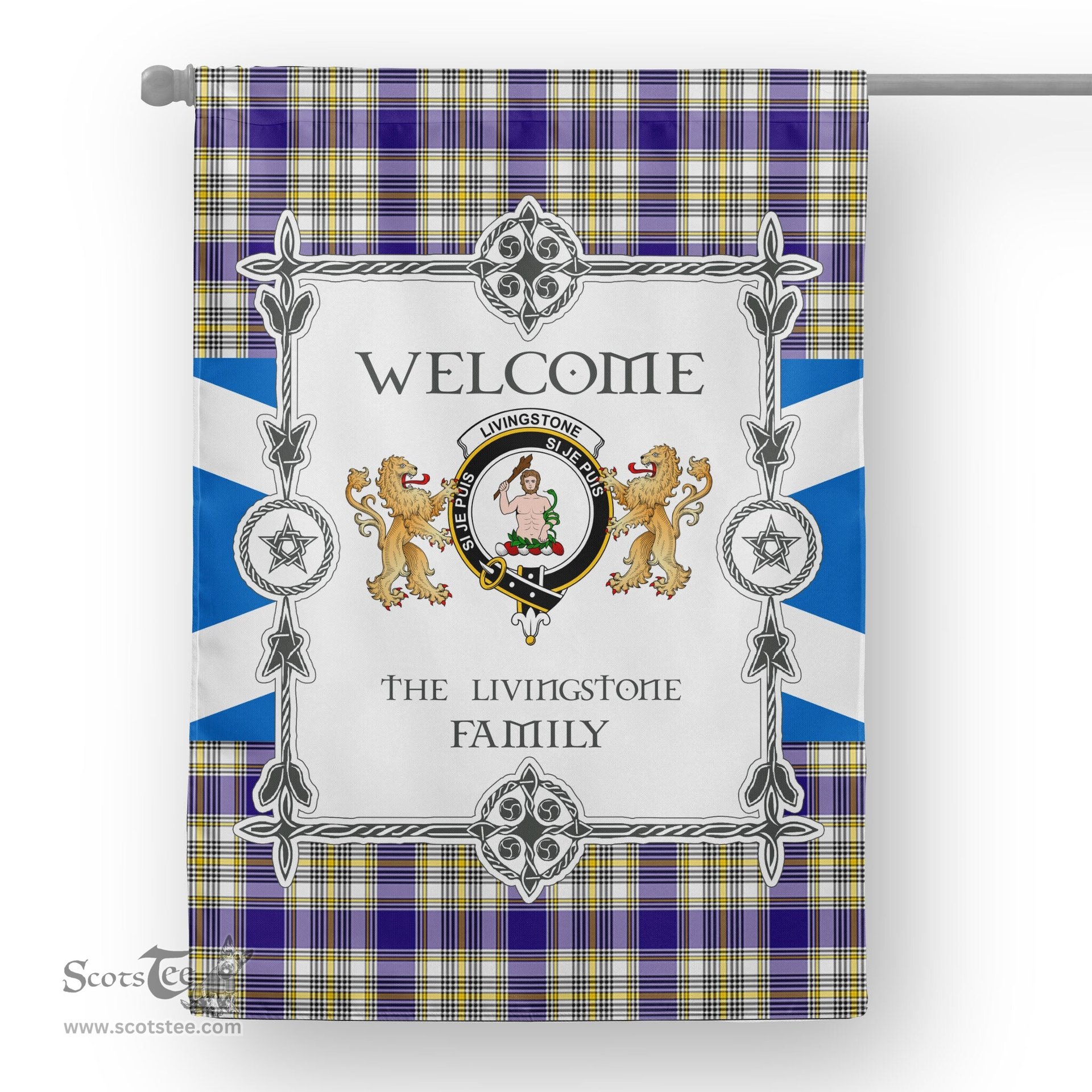 Livingston Flag Livingstone Dress Tartan Garden Flag - Tartan Flag Clan Badge Scottish Tartan House Flag, tartan garden flag, Tartan Flag, Crest Garden Flag, Garden Flag, Ireland Garden Flag, Family Crest, Custom Flag, Custom Garden Flag, Ireland Custom Flag, clan tartan flags