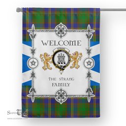 Scotstee Shop Strange Of Balcaskie Tartan Garden Flag - Tartan Flag Clan Badge Scottish Tartan House Flag, tartan garden flag, Tartan Flag, Crest Garden Flag, Garden Flag, Ireland Garden Flag, Family Crest, Custom Flag, Custom Garden Flag, Ireland Custom Flag, clan tartan flags