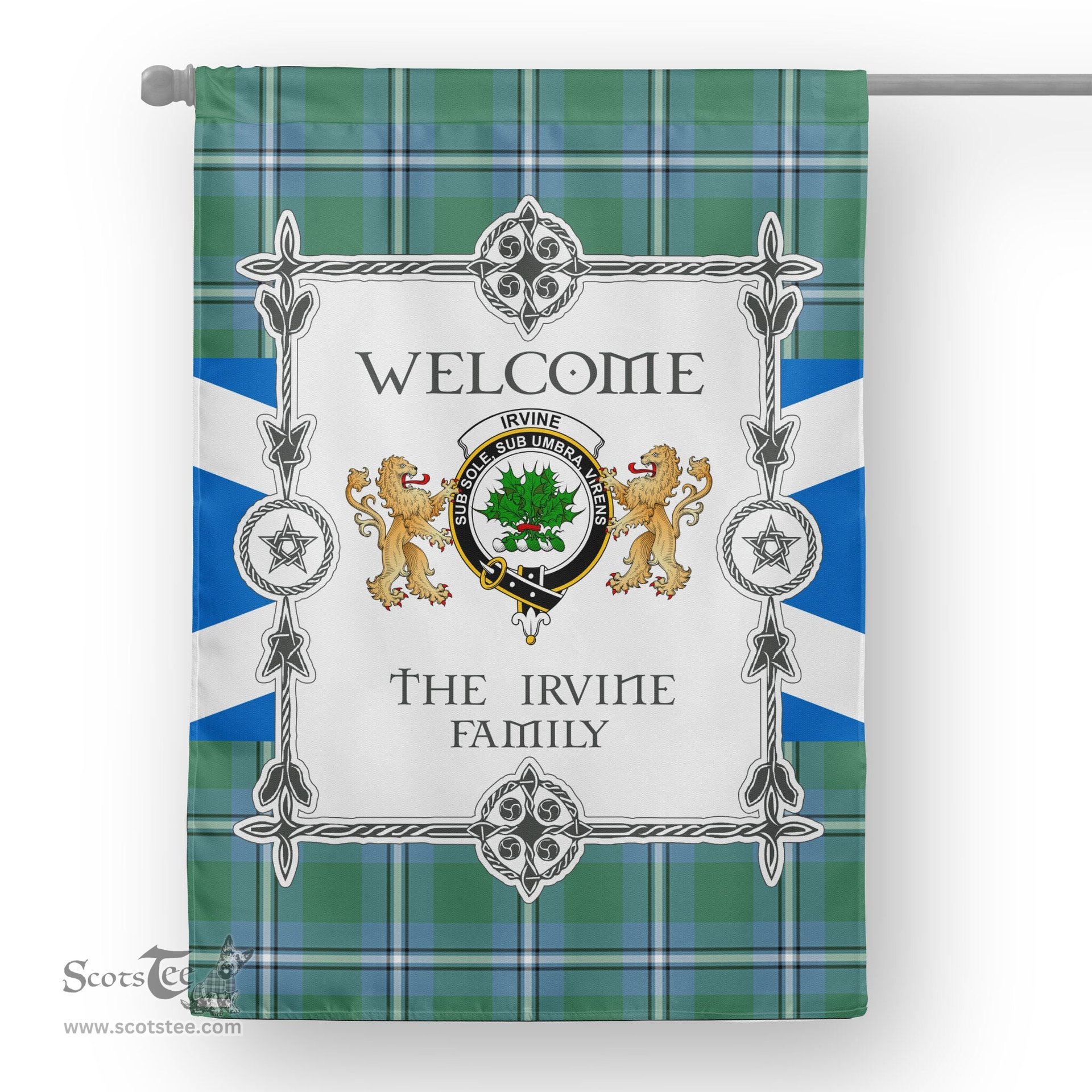 Irvine Flag Irvine Tartan Garden Flag - Tartan Flag Clan Badge Scottish Tartan House Flag, tartan garden flag, Tartan Flag, Crest Garden Flag, Garden Flag, Ireland Garden Flag, Family Crest, Custom Flag, Custom Garden Flag, Ireland Custom Flag, clan tartan flags