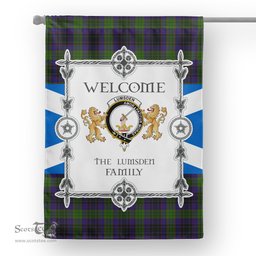 Lumsden Hunting Tartan Garden Flag - Tartan Flag Clan Badge Scottish Tartan House Flag, tartan garden flag, Tartan Flag, Crest Garden Flag, Garden Flag, Ireland Garden Flag, Family Crest, Custom Flag, Custom Garden Flag, Ireland Custom Flag, clan tartan flags