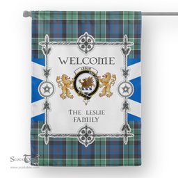 Leslie Hunting Ancient Tartan Garden Flag - Tartan Flag Clan Badge Scottish Tartan House Flag, tartan garden flag, Tartan Flag, Crest Garden Flag, Garden Flag, Ireland Garden Flag, Family Crest, Custom Flag, Custom Garden Flag, Ireland Custom Flag, clan tartan flags