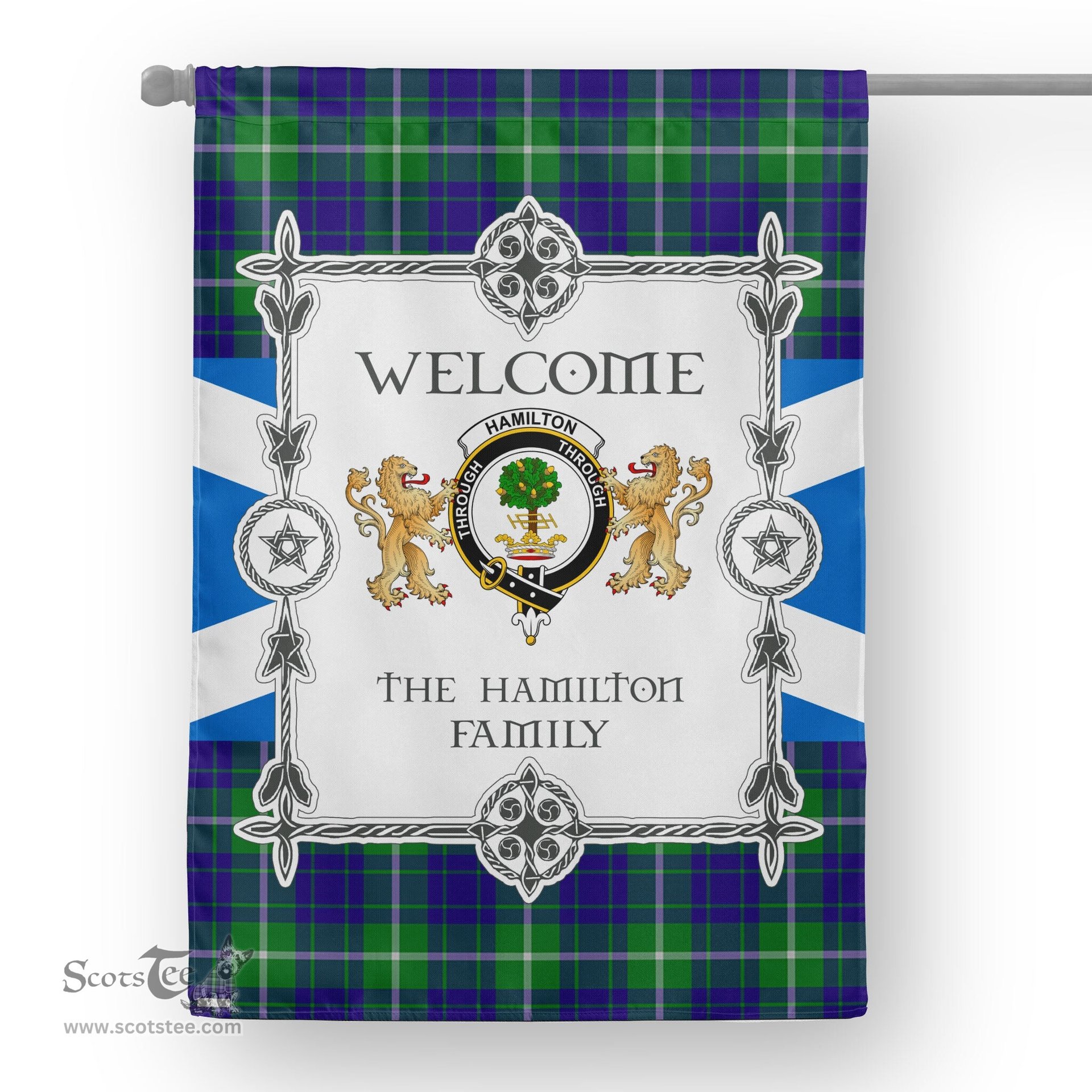 Hamilton Flag Hamilton Hunting Tartan Garden Flag - Tartan Flag Clan Badge Scottish Tartan House Flag, tartan garden flag, Tartan Flag, Crest Garden Flag, Garden Flag, Ireland Garden Flag, Family Crest, Custom Flag, Custom Garden Flag, Ireland Custom Flag, clan tartan flags