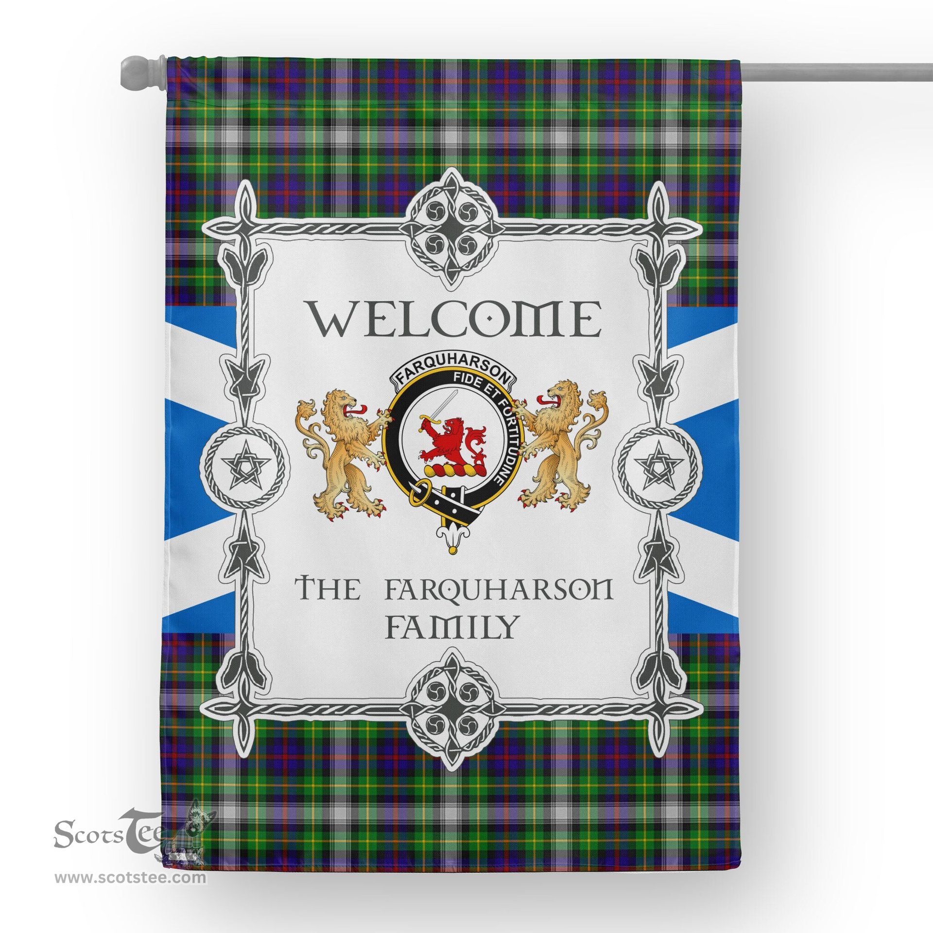 Farquharson Tartan Garden Flag - Tartan Flag Clan Badge Scottish Tartan House Flag, tartan garden flag, Tartan Flag, Crest Garden Flag, Garden Flag, Ireland Garden Flag, Family Crest, Custom Flag, Custom Garden Flag, Ireland Custom Flag, clan tartan flags