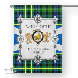 Scotstee Shop Campbell Of Breadalbane Ancient Tartan Garden Flag - Tartan Flag Clan Badge Scottish Tartan House Flag, tartan garden flag, Tartan Flag, Crest Garden Flag, Garden Flag, Ireland Garden Flag, Family Crest, Custom Flag, Custom Garden Flag, Ireland Custom Flag, clan tartan flags