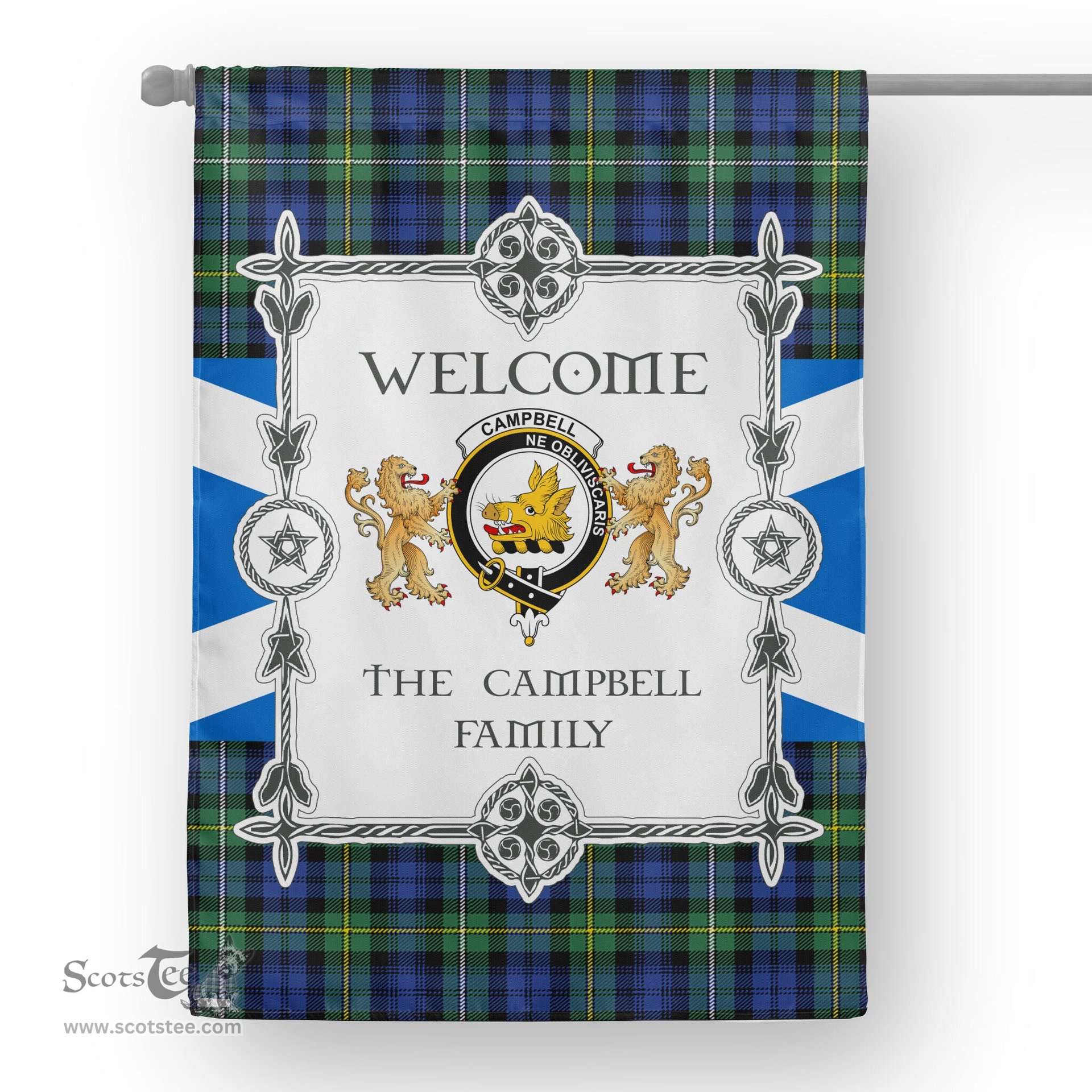 Scotstee Shop Campbell Argyll Ancient Tartan Garden Flag - Tartan Flag Clan Badge Scottish Tartan House Flag, tartan garden flag, Tartan Flag, Crest Garden Flag, Garden Flag, Ireland Garden Flag, Family Crest, Custom Flag, Custom Garden Flag, Ireland Custom Flag, clan tartan flags