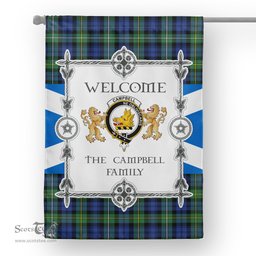 Scotstee Shop Campbell Argyll Ancient Tartan Garden Flag - Tartan Flag Clan Badge Scottish Tartan House Flag, tartan garden flag, Tartan Flag, Crest Garden Flag, Garden Flag, Ireland Garden Flag, Family Crest, Custom Flag, Custom Garden Flag, Ireland Custom Flag, clan tartan flags