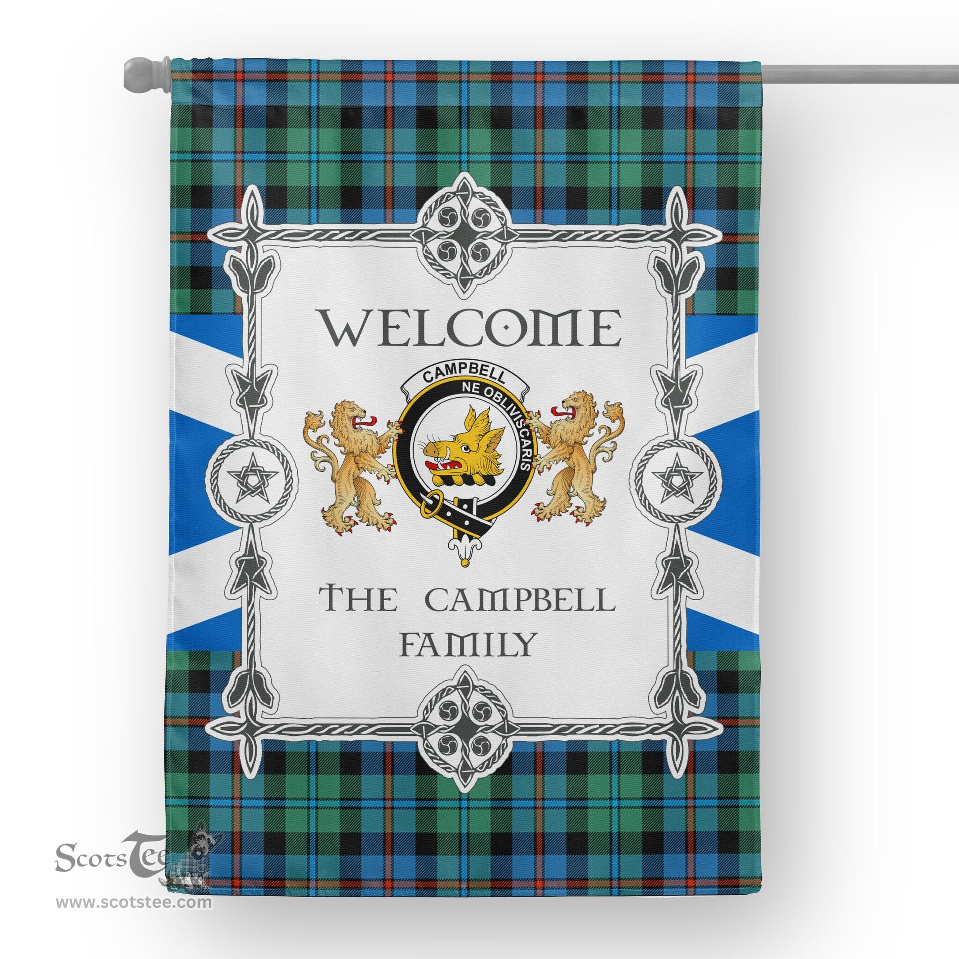Scotstee Shop Campbell Of Cawdor Ancient Tartan Garden Flag - Tartan Flag Clan Badge Scottish Tartan House Flag, tartan garden flag, Tartan Flag, Crest Garden Flag, Garden Flag, Ireland Garden Flag, Family Crest, Custom Flag, Custom Garden Flag, Ireland Custom Flag, clan tartan flags