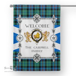 Scotstee Shop Campbell Of Cawdor Ancient Tartan Garden Flag - Tartan Flag Clan Badge Scottish Tartan House Flag, tartan garden flag, Tartan Flag, Crest Garden Flag, Garden Flag, Ireland Garden Flag, Family Crest, Custom Flag, Custom Garden Flag, Ireland Custom Flag, clan tartan flags