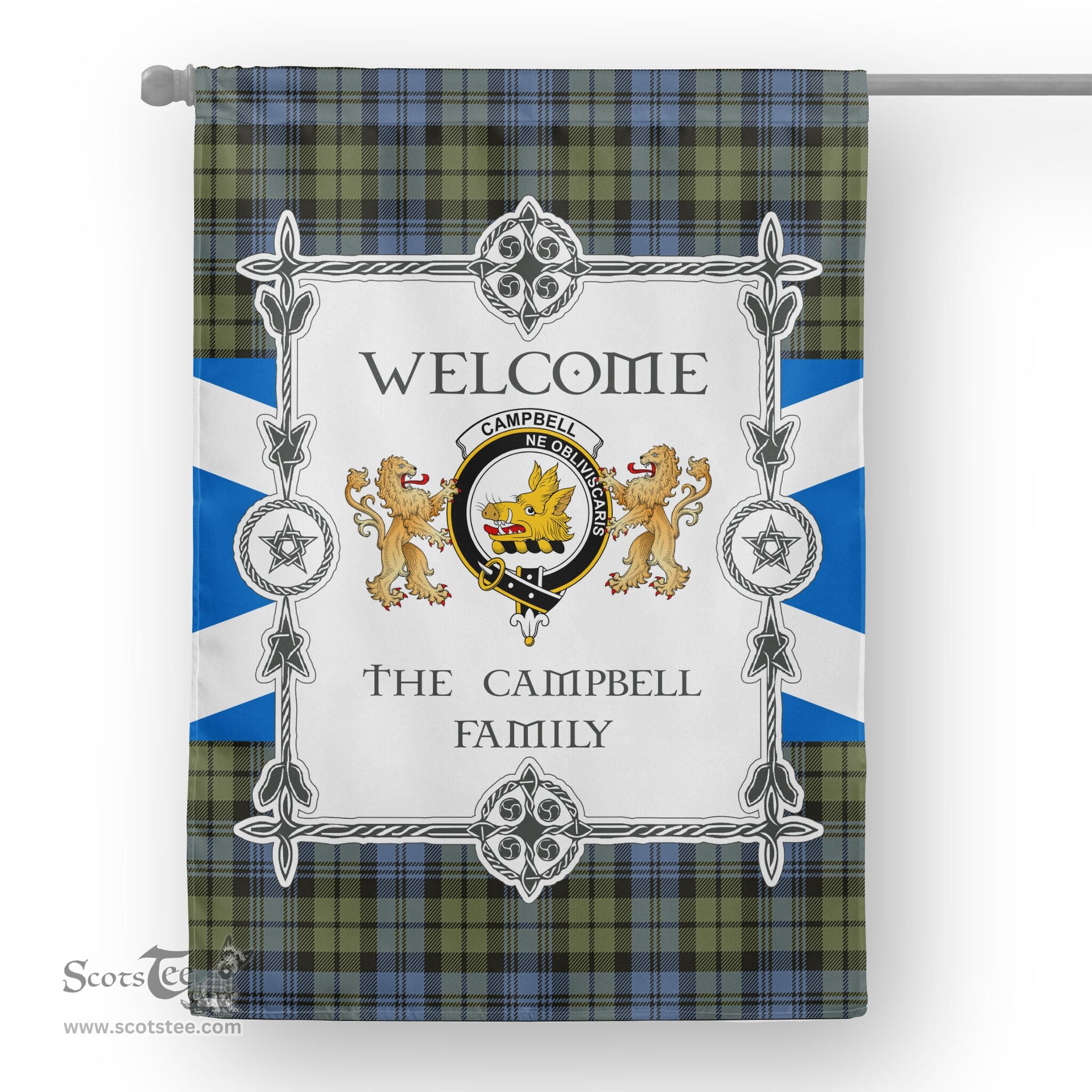Scotstee Shop Campbell Faded Tartan Garden Flag - Tartan Flag Clan Badge Scottish Tartan House Flag, tartan garden flag, Tartan Flag, Crest Garden Flag, Garden Flag, Ireland Garden Flag, Family Crest, Custom Flag, Custom Garden Flag, Ireland Custom Flag, clan tartan flags